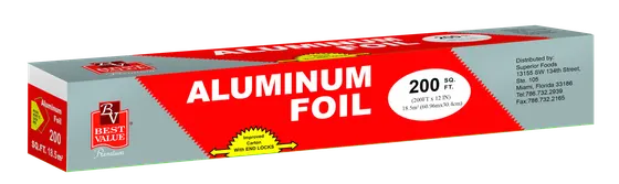 Best Value Aluminum Foil · 200 ft