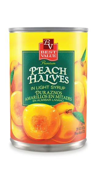 Best Value Peach Halves