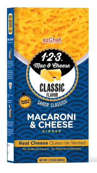 ezChef 1-2-3 Mac & Cheese — Classic
